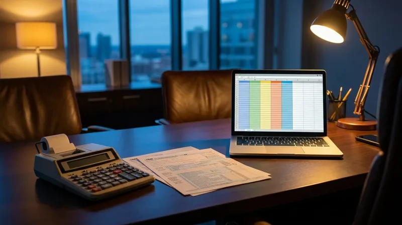 Tax forms and a calculator on a desk, Hawaii Property Tax Rates by County and Class FY2026-27